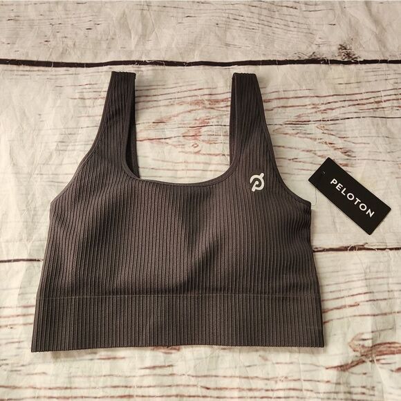 Peloton Seamless Ribbed Square Neck Bra Size XS/S NWT - Picture 2 of 5